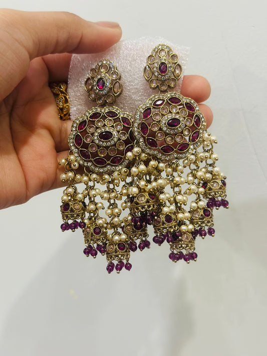 Navya polki earings