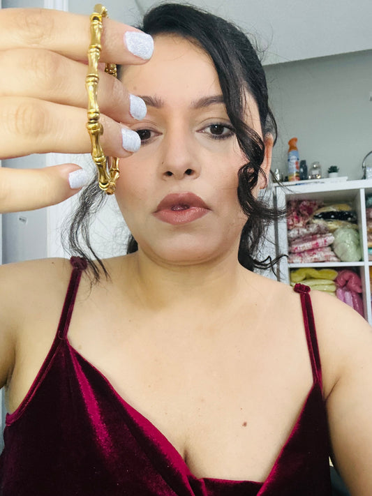 Bamboo elastic bracelet