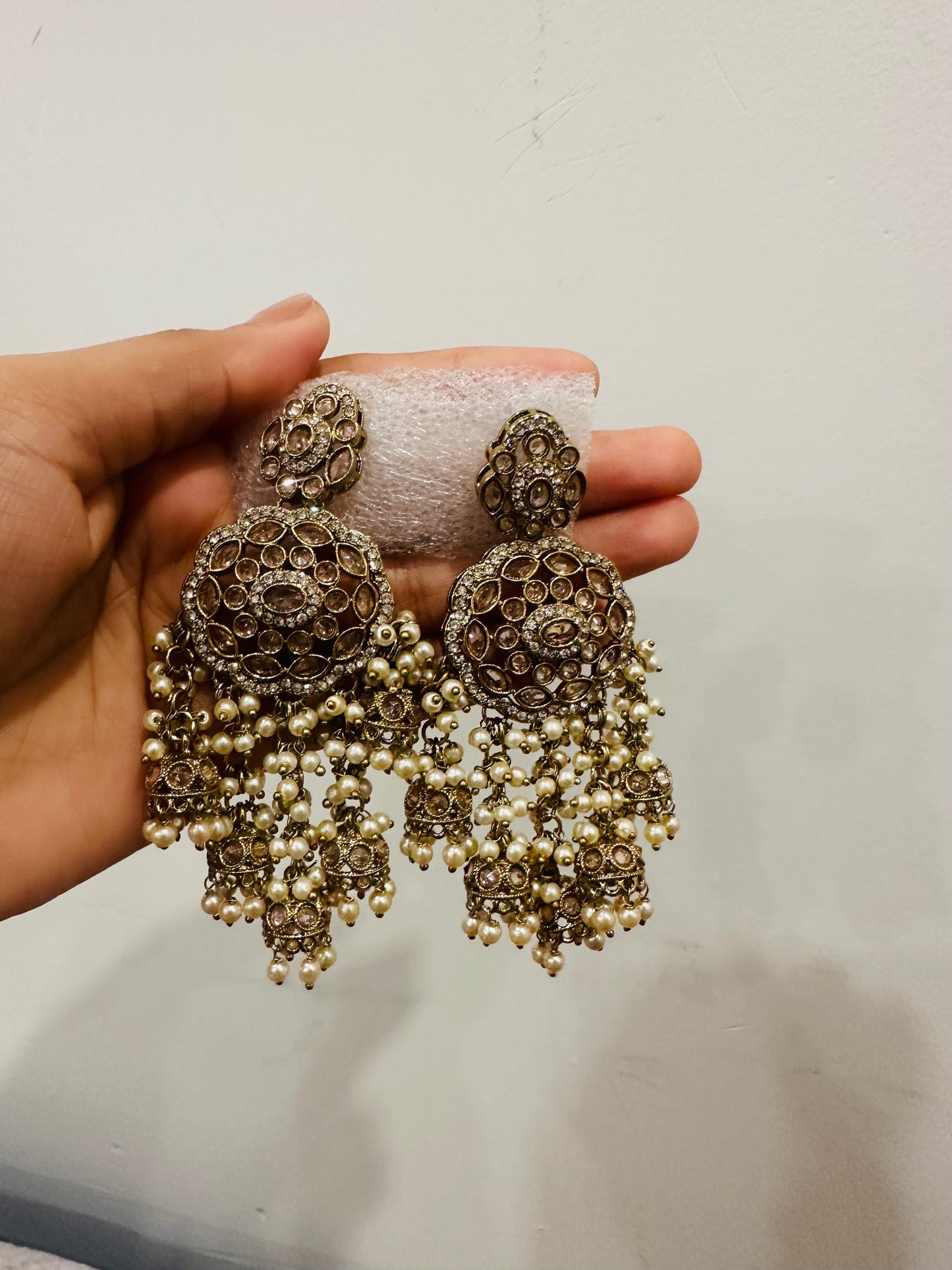 Navya polki - Gold earings
