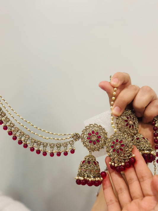 Suhani- polki bahubali earings