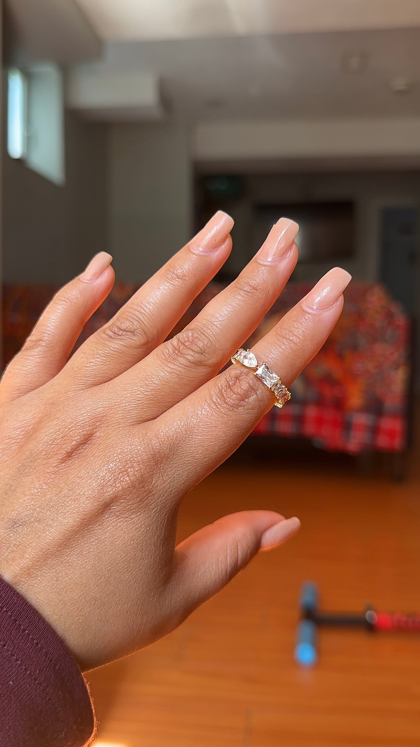 Tear of light ring